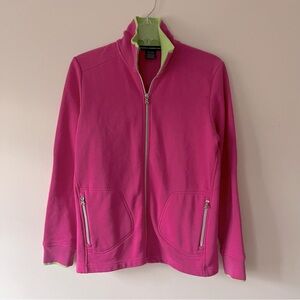Ralph Lauren Golf Full Zip Sweatshirt M Pink